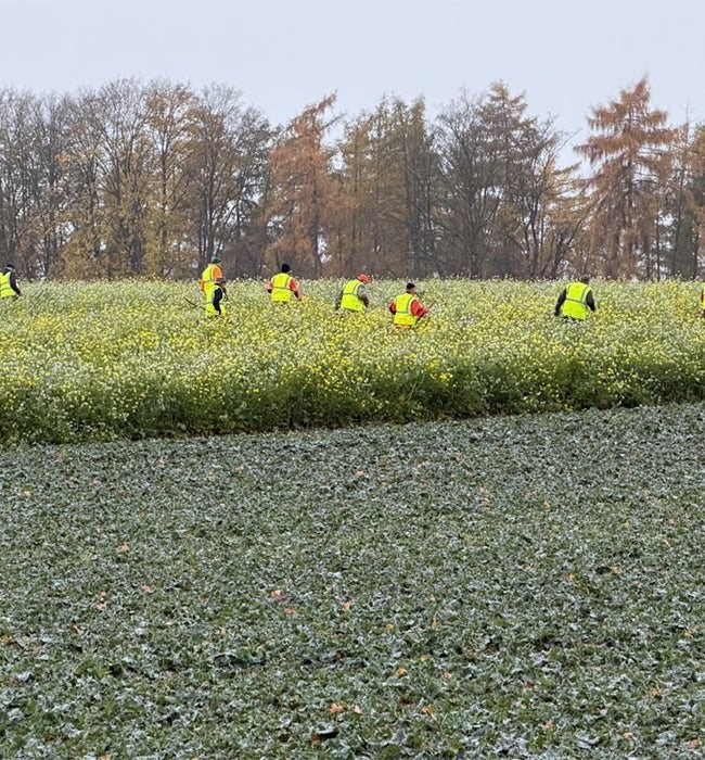Weite Reviere im Herbst